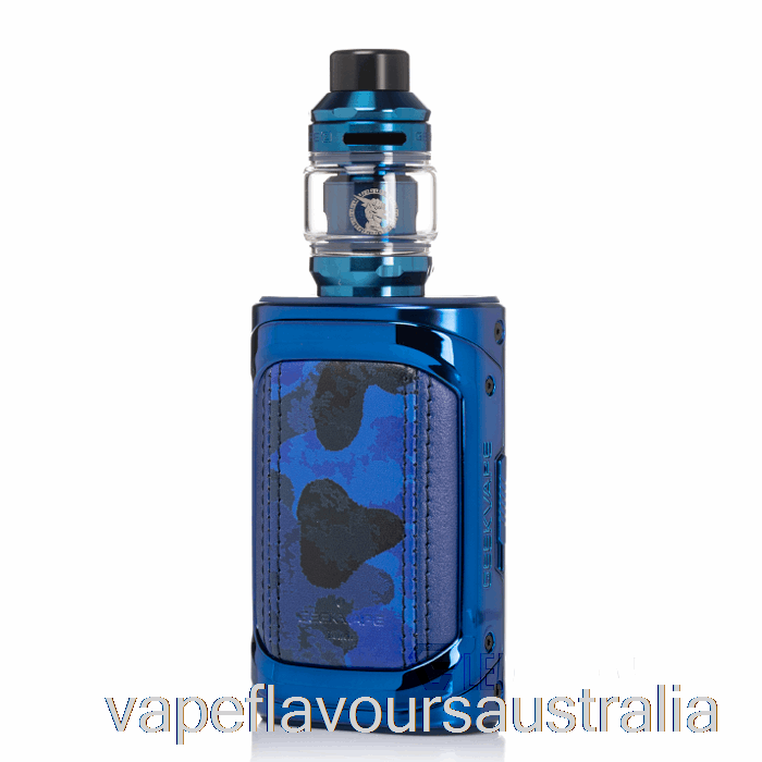 Vape Flavours Australia Geek Vape T200 Aegis Touch Starter Kit Navy Blue